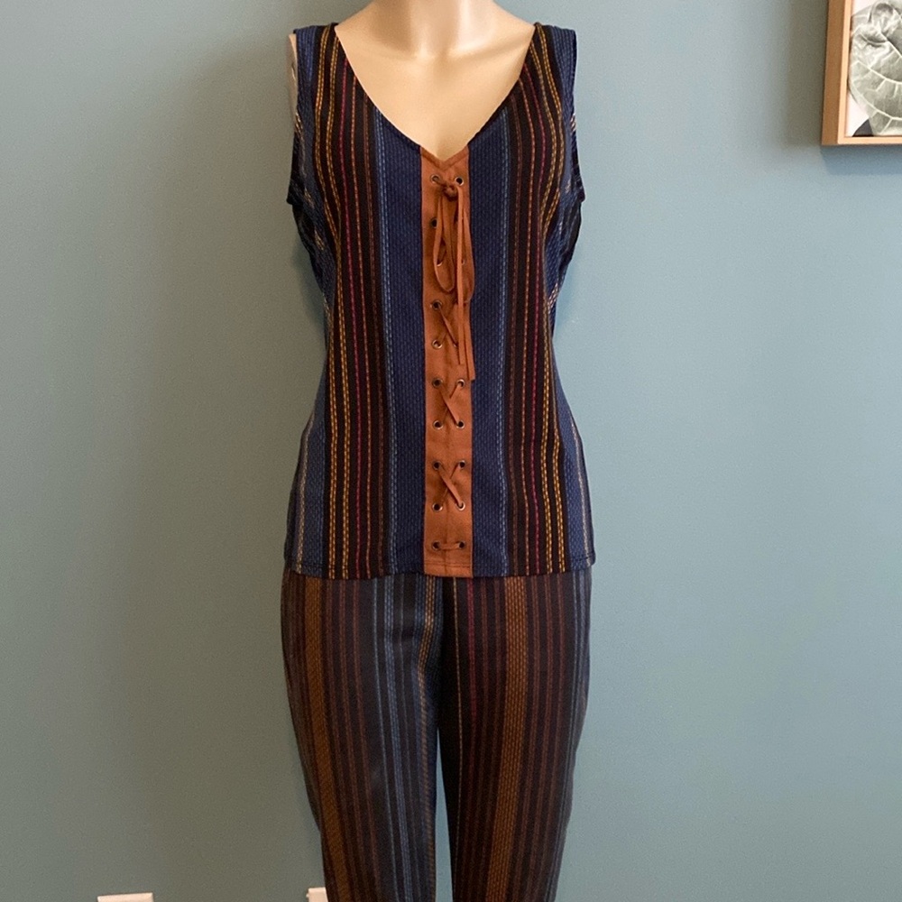 SLIM FACTOR CASUAL & SEXY TANK /LEGGINGS SET
